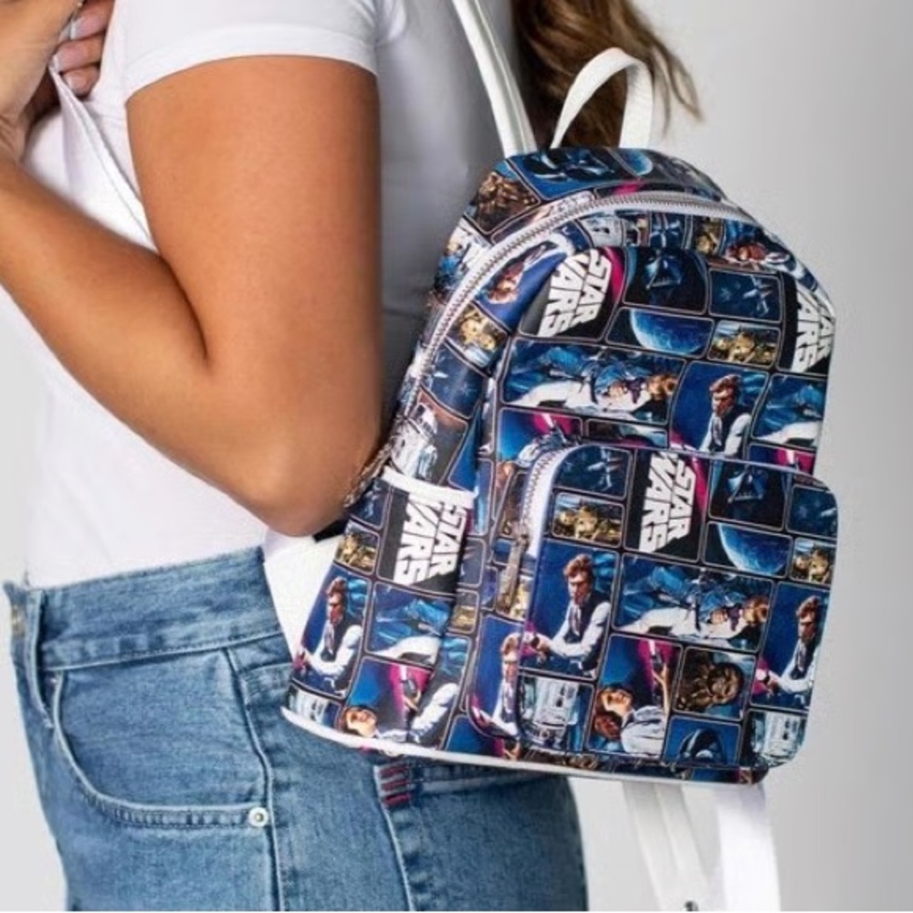 VGUC Cakeworthy Star Wars Retro Graphic Mini Backpack